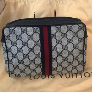 AUTHENTIC GUCCI cosmetic pouch/clutch